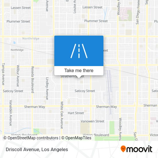 Driscoll Avenue map