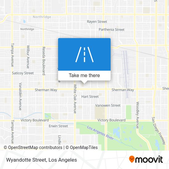 Wyandotte Street map