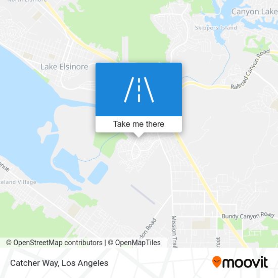 Mapa de Catcher Way