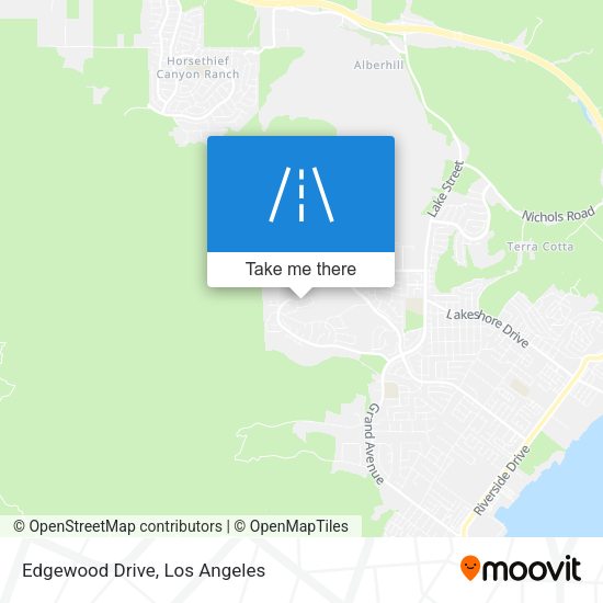 Mapa de Edgewood Drive