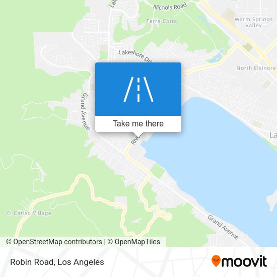 Mapa de Robin Road