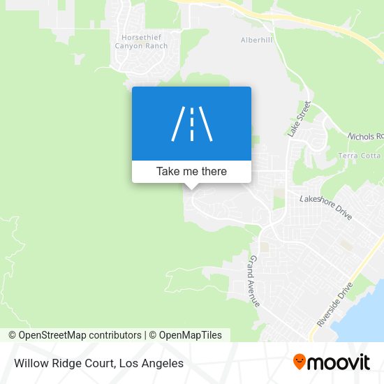 Willow Ridge Court map