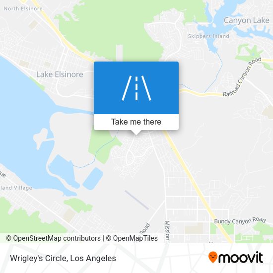 Wrigley's Circle map