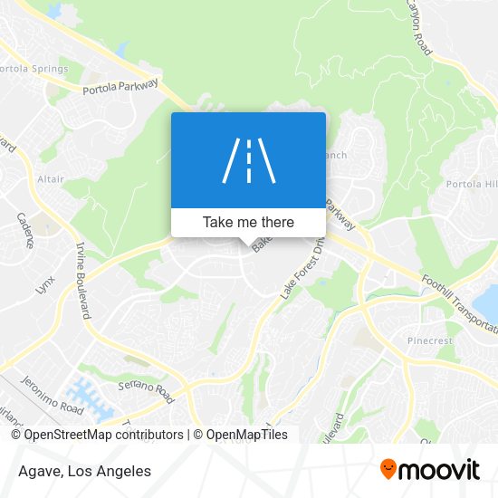 Mapa de Agave