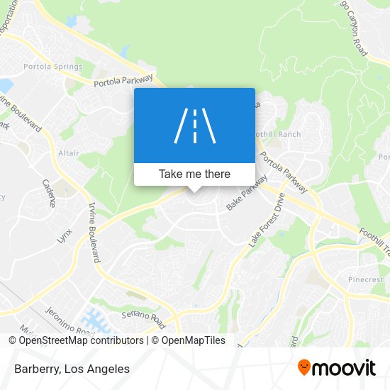 Mapa de Barberry