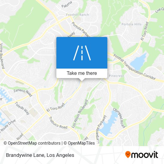Mapa de Brandywine Lane