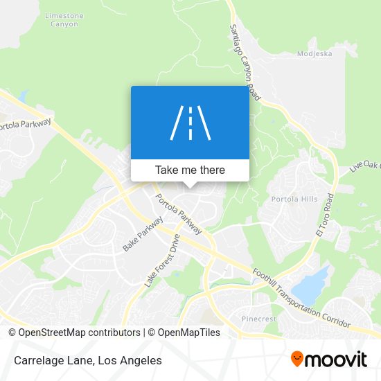 Mapa de Carrelage Lane