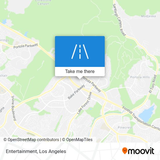 Mapa de Entertainment