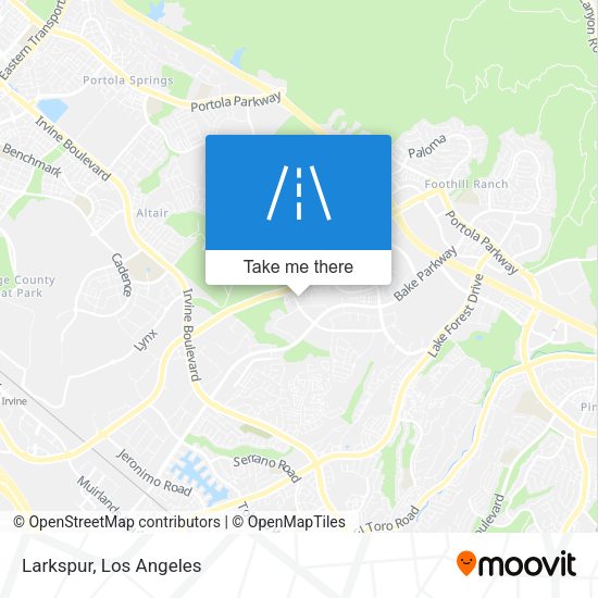 Mapa de Larkspur