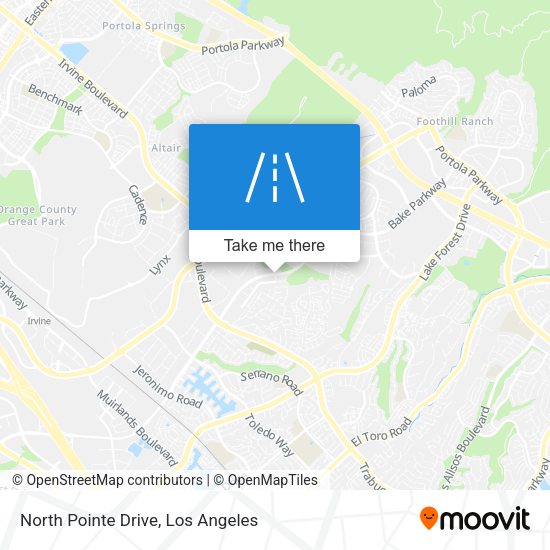Mapa de North Pointe Drive