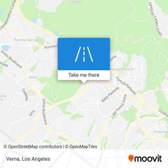Mapa de Verna