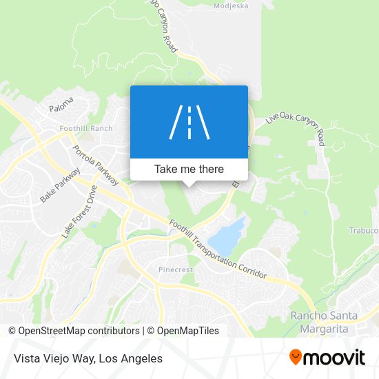 Vista Viejo Way map