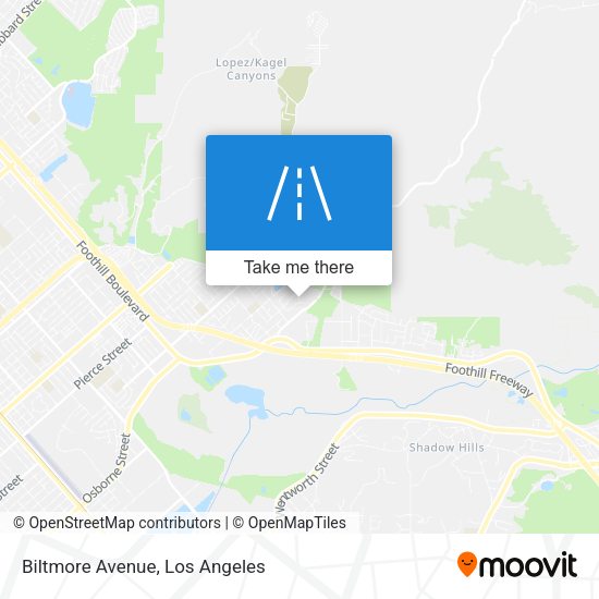 Biltmore Avenue map