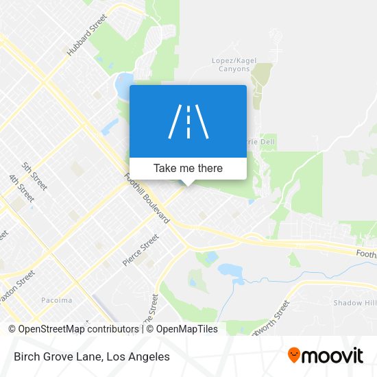 Mapa de Birch Grove Lane