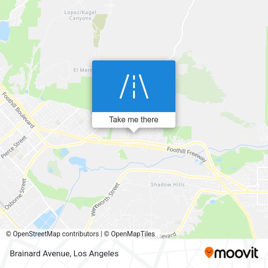 Brainard Avenue map