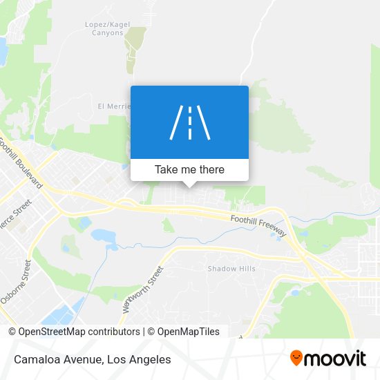 Mapa de Camaloa Avenue
