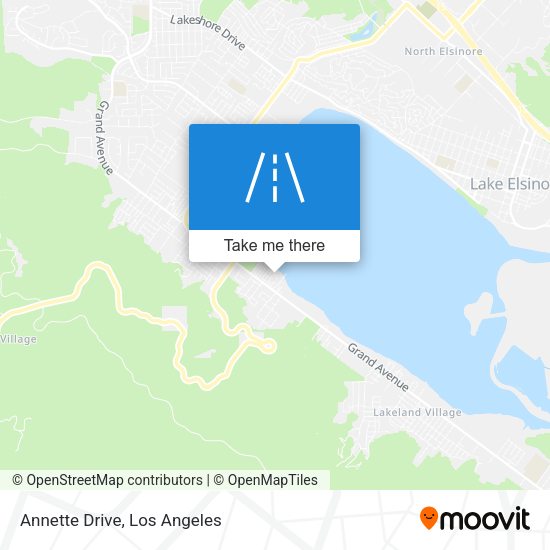 Mapa de Annette Drive