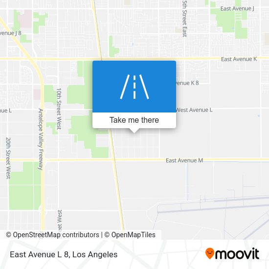 East Avenue L 8 map