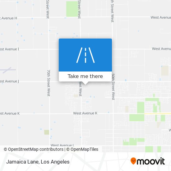 Jamaica Lane map