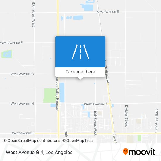 West Avenue G 4 map