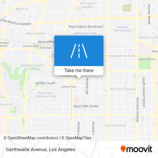 Garthwaite Avenue map