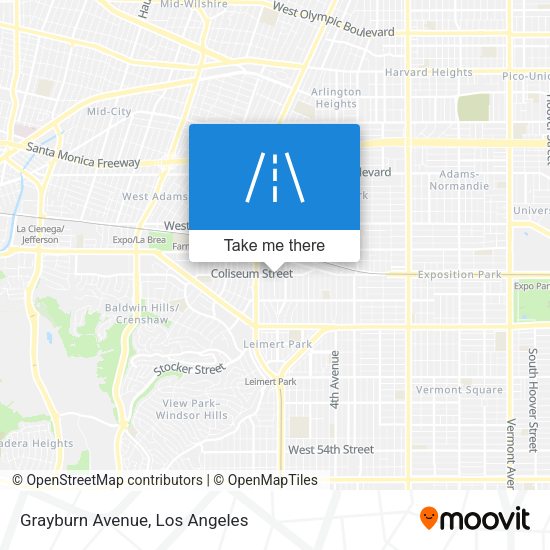Mapa de Grayburn Avenue