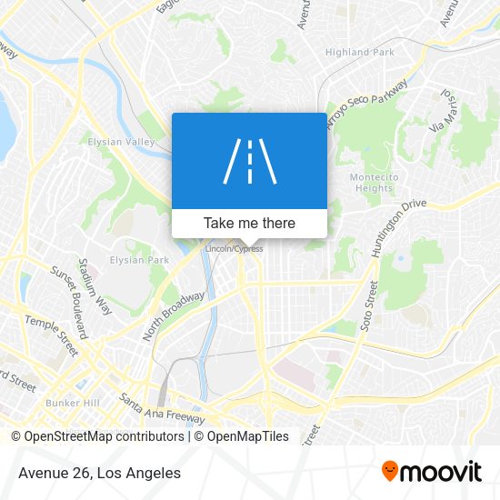 Mapa de Avenue 26