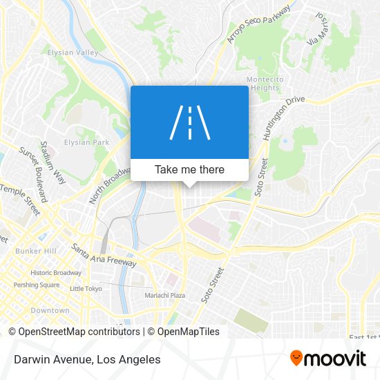 Mapa de Darwin Avenue