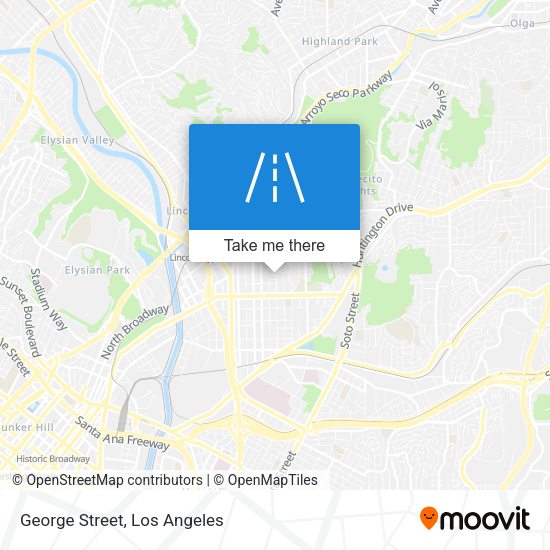 Mapa de George Street