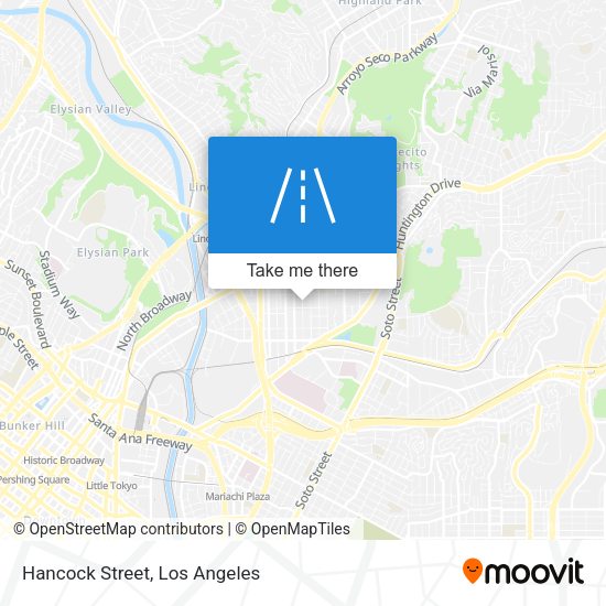Mapa de Hancock Street