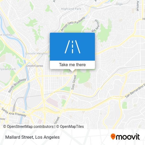 Mapa de Mallard Street