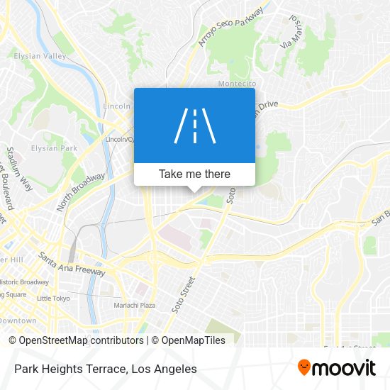 Park Heights Terrace map