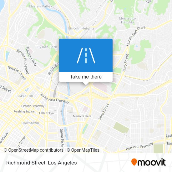 Richmond Street map