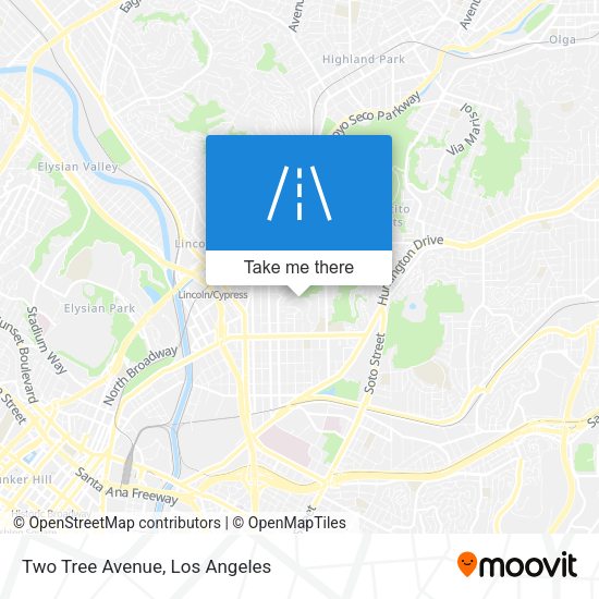 Two Tree Avenue map