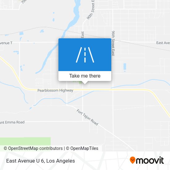 East Avenue U 6 map