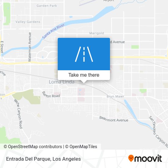 Mapa de Entrada Del Parque