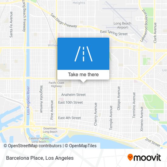 Mapa de Barcelona Place