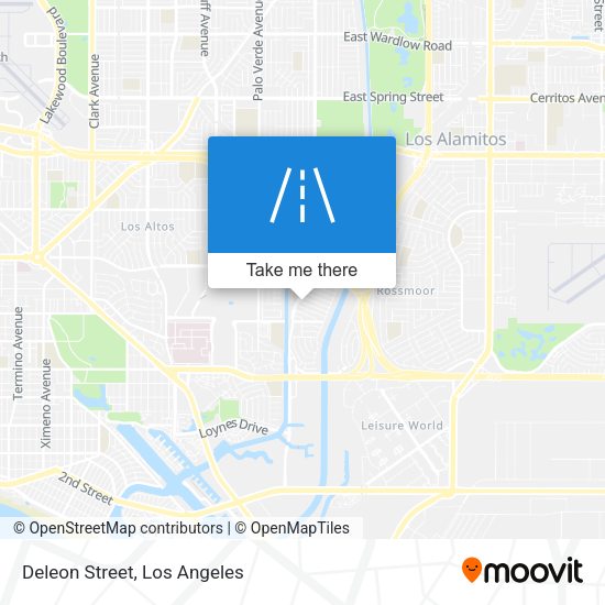 Mapa de Deleon Street