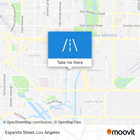 Mapa de Espanita Street
