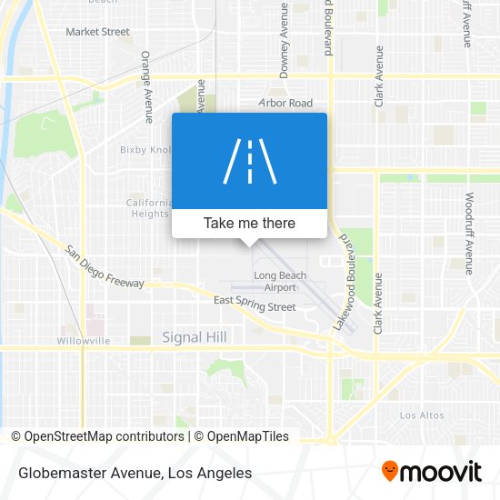 Mapa de Globemaster Avenue