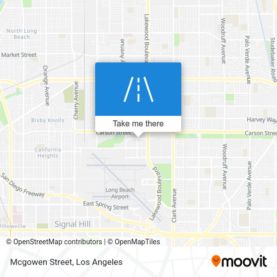 Mapa de Mcgowen Street