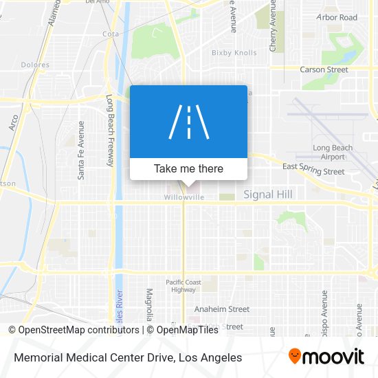 Memorial Medical Center Drive map