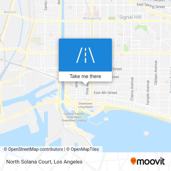 North Solana Court map