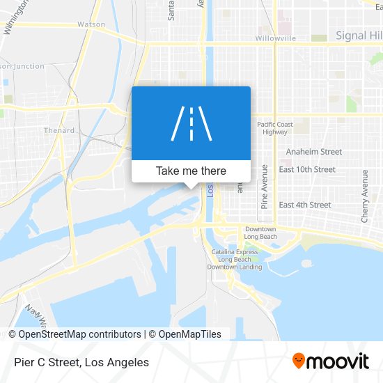 Mapa de Pier C Street