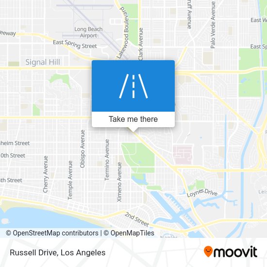 Mapa de Russell Drive