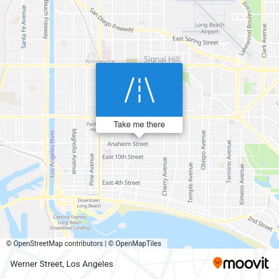 Mapa de Werner Street