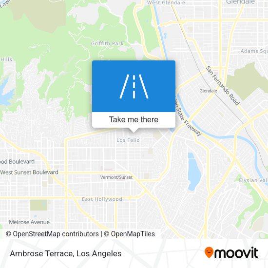 Ambrose Terrace map