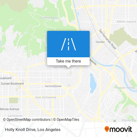 Mapa de Holly Knoll Drive