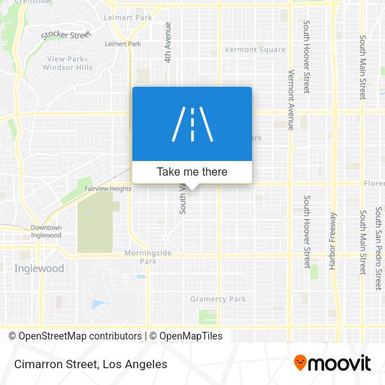 Cimarron Street map