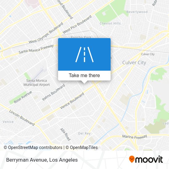 Berryman Avenue map